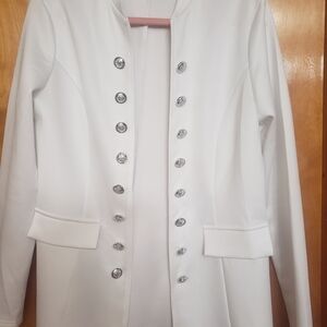 Womens gold button blazer. New Sz XL.